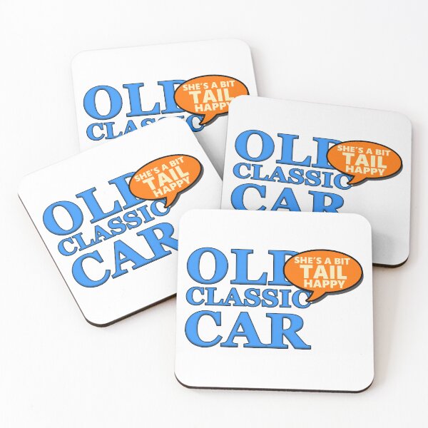 Item preview, SHE'S A BIT TAIL HAPPY (transparent background) designed and sold by OldClassicCar.