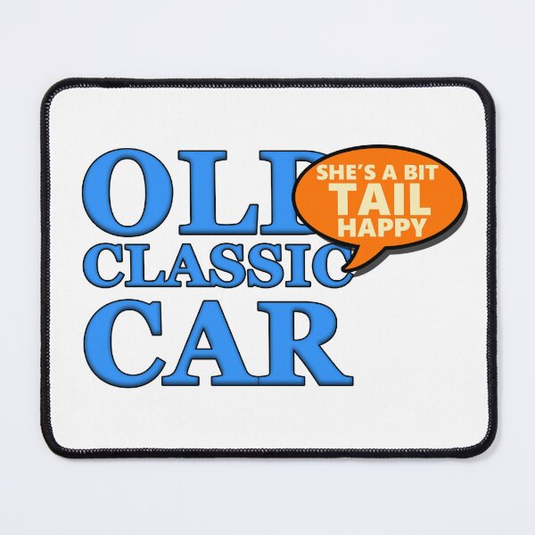 Item preview, SHE'S A BIT TAIL HAPPY (transparent background) designed and sold by OldClassicCar.