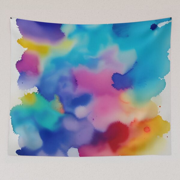 Item preview, Whimsical Waters: A Kaleidoscope of Colorful Abstractions designed and sold by masabo.