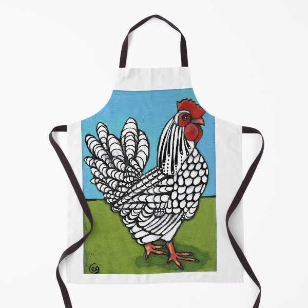 Item preview, Wyandotte Silver Laced Rooster designed and sold by CindyGrosch.