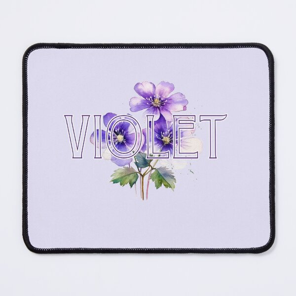 Item preview, Violet Name Flower designed and sold by illustratious.