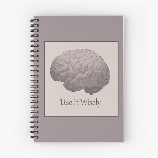 Item preview, Brain, Use It Wisely designed and sold by Kitsunebi-.
