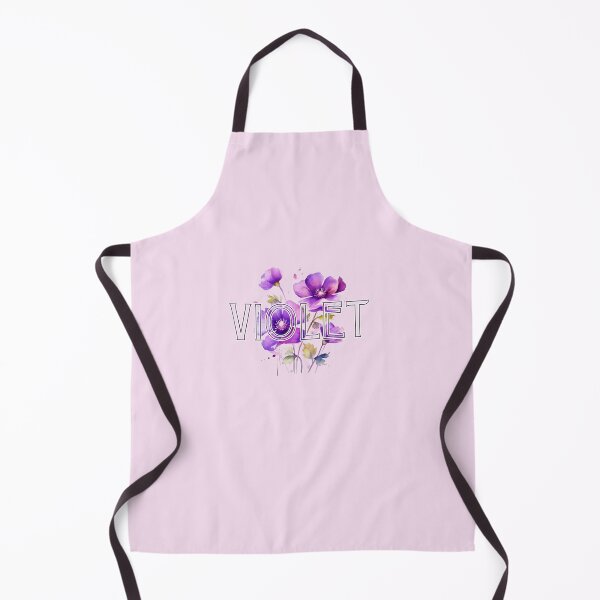 Item preview, Violet Name Flower Watercolor designed and sold by illustratious.