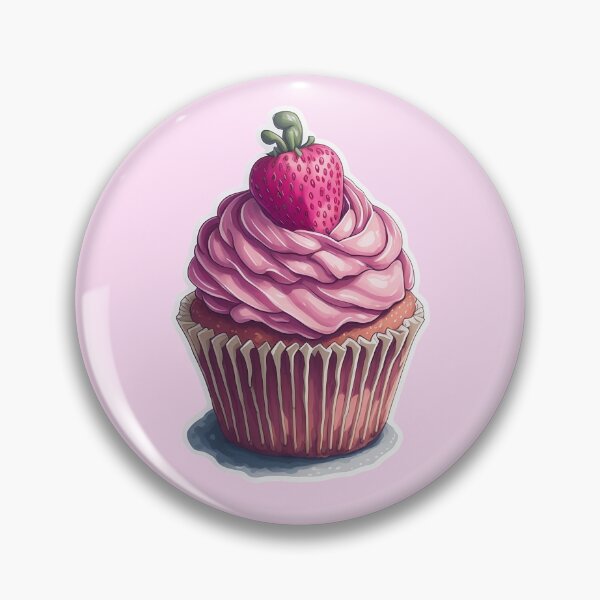 Item preview, Cute cupcake strawberry on top designed and sold by Trendsecne.