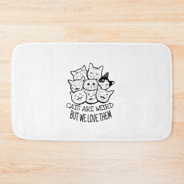 Item preview, CATS ARE WEIRD designed and sold by WONDER-ANING.