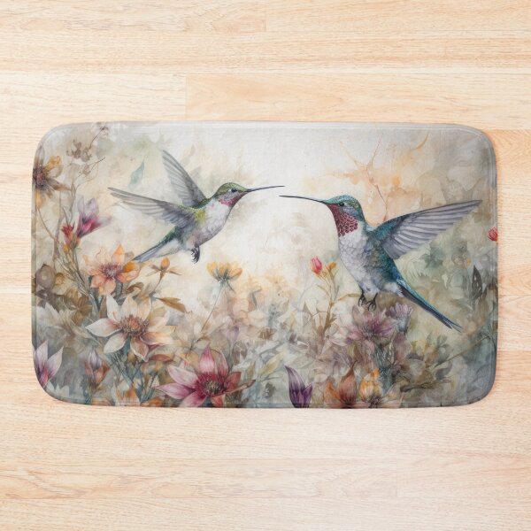 Item preview, Hummingbirds and Flowers  designed and sold by Vanover Designs.
