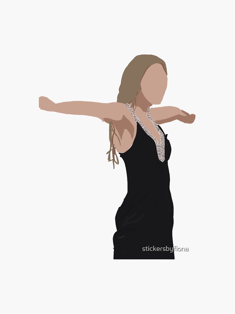 taylor swift lover the man pose | Sticker