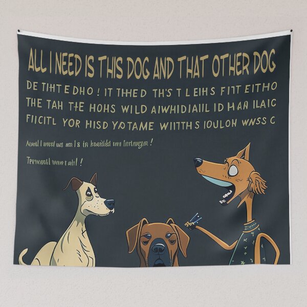 Item preview, All i need is this dog and that other dog: A Tale of Pure Joy and Unconditional Love designed and sold by Paolospresent.