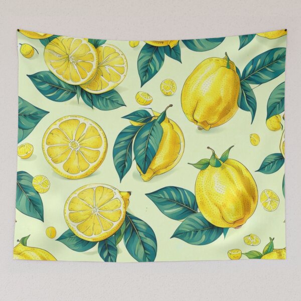 Item preview,  Juicy Lemons - Refreshingly Tangy Citrus Art for Your Home. designed and sold by Vlad-Nik001.