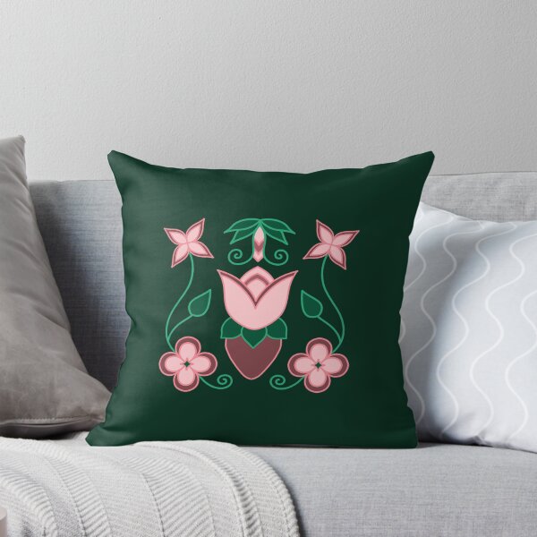 Item preview, Pink Strawberry Floral designed and sold by ermintingscrain.