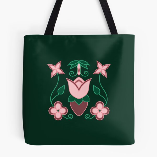 Item preview, Pink Strawberry Floral designed and sold by ermintingscrain.