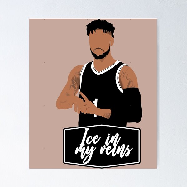 Item preview, DAngelo Russell Ice In My Veins  designed and sold by CeasarMilburn.