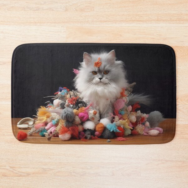Item preview, Messy Cat - Surreal Cats Art designed and sold by DigitalArties.