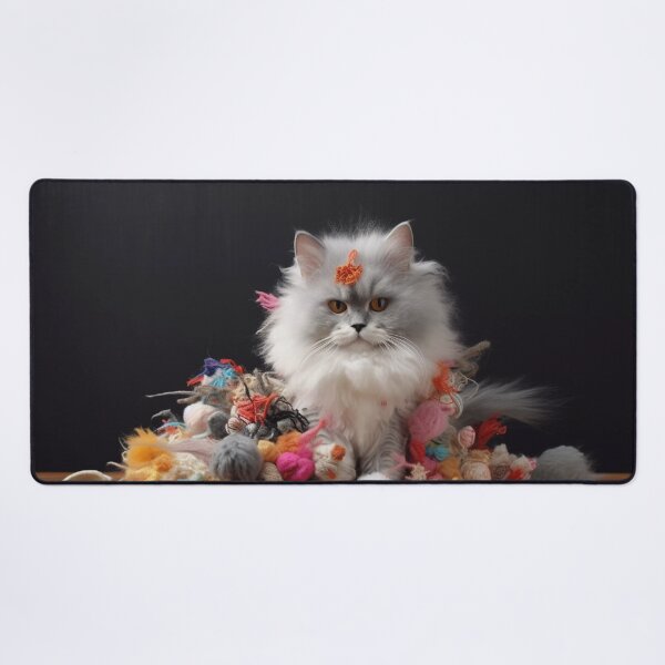 Item preview, Messy Cat - Surreal Cats Art designed and sold by DigitalArties.