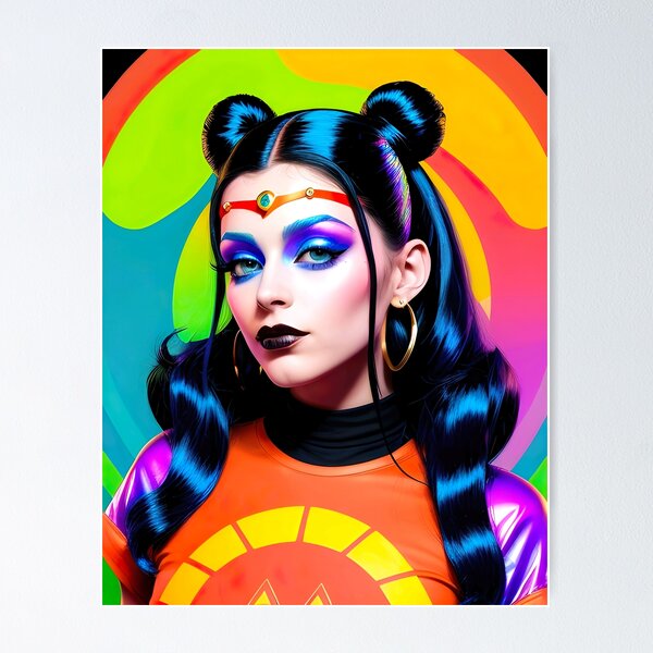 Item preview, Festival Vibes, 90's comic art inspired  designed and sold by Awesome Things.