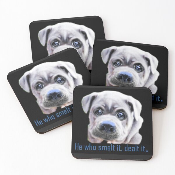 Item preview, He Who Smelt It, Dealt It. designed and sold by Patricia Brown.