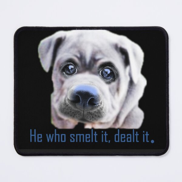 Item preview, He Who Smelt It, Dealt It. designed and sold by Patricia Brown.