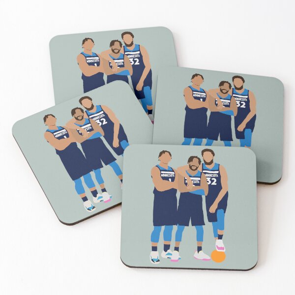 Item preview, Minnesota Timberwolves -Anthony Edwards, DAngelo Russell, Karl Anthony Towns designed and sold by CeasarMilburn.