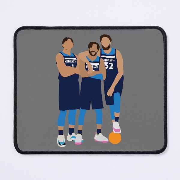 Item preview, Minnesota Timberwolves -Anthony Edwards, DAngelo Russell, Karl Anthony Towns designed and sold by CeasarMilburn.