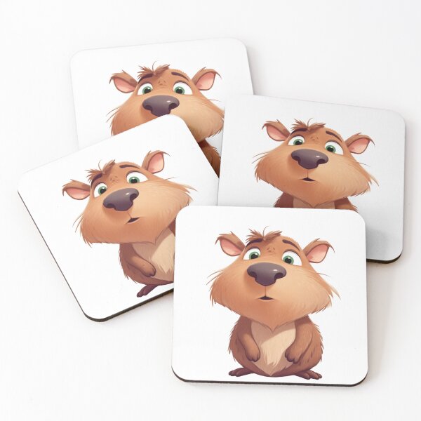 Item preview, solitary capybara designed and sold by DigitalPixelize.