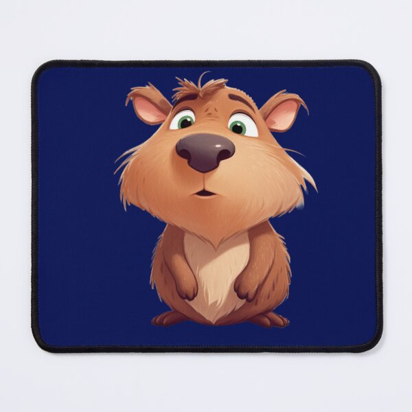 Item preview, solitary capybara designed and sold by DigitalPixelize.