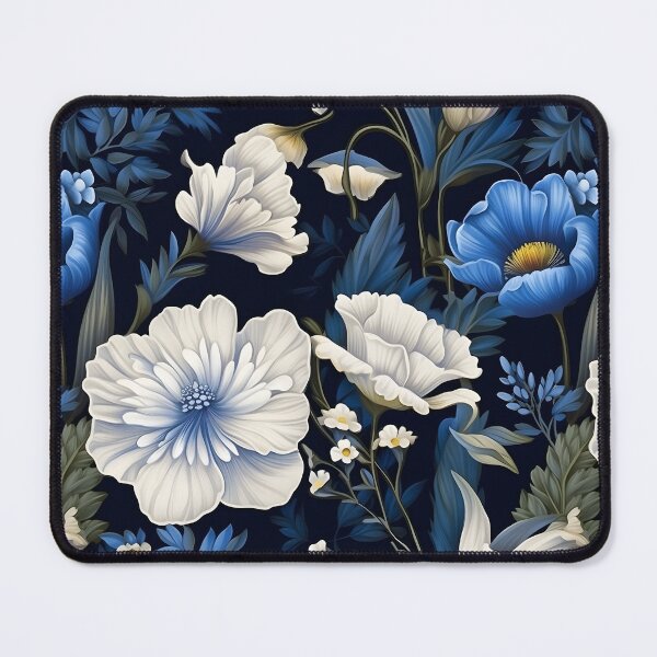 Item preview, Vintage Blue Flower Luxury designed and sold by kirindesign.