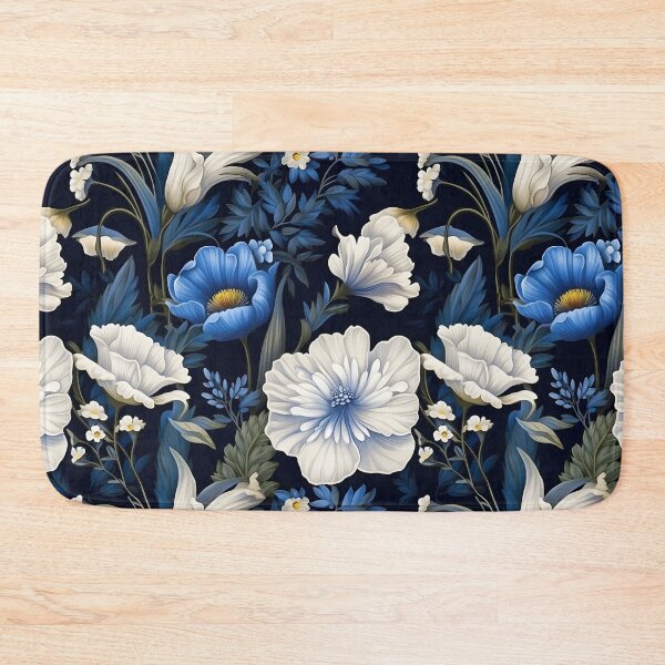 Item preview, Vintage Blue Flower Luxury designed and sold by kirindesign.