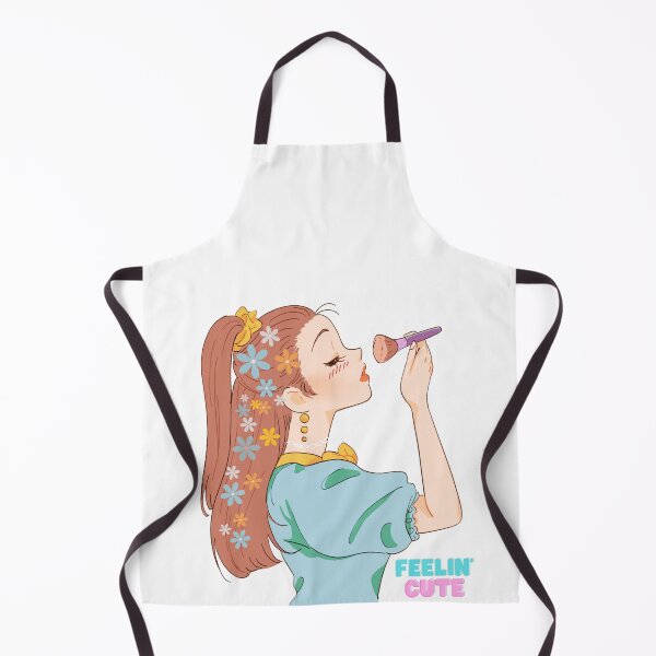 Item preview, Flower Haired Girl- Makeup Lover- Feelin' Cute designed and sold by MaieBearArt.