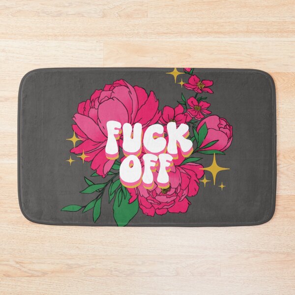 Item preview, FUCK OFF - PEONY designed and sold by S3_Illustration.