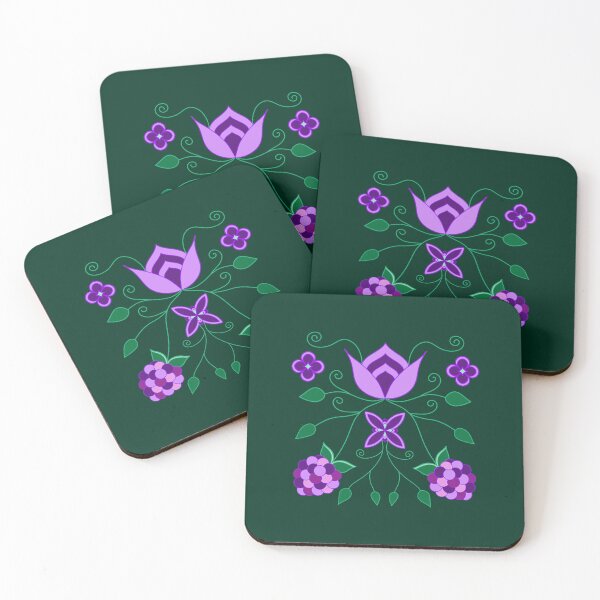 Item preview, Purple Floral designed and sold by ermintingscrain.