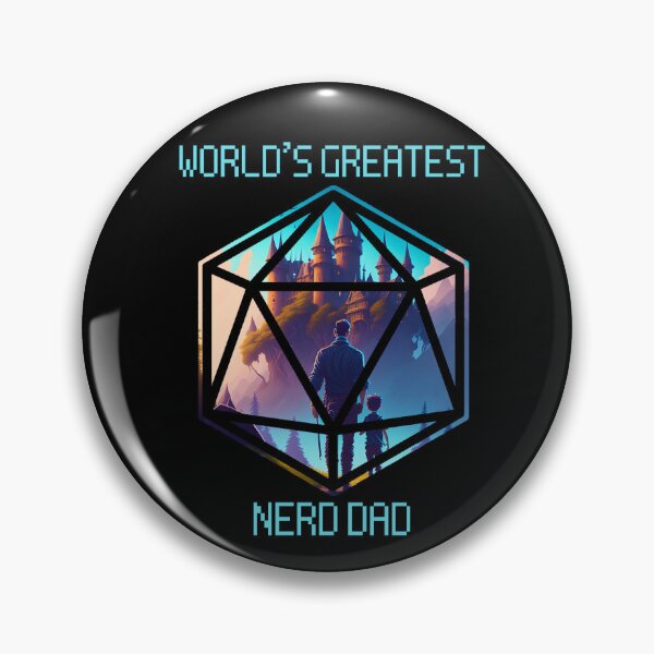 Item preview, Worlds Greatest Nerd Dad designed and sold by Brunobcreations.