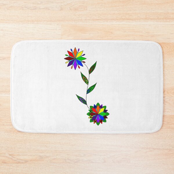 Item preview, Rainbow Florals designed and sold by ermintingscrain.