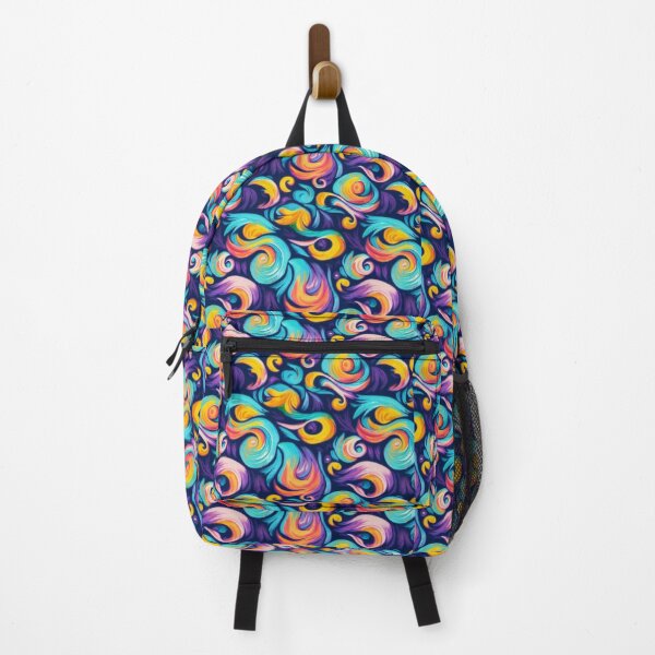 Item preview, Mini Wave Pattern - Colorful Abstract Design designed and sold by BubbleSpy.