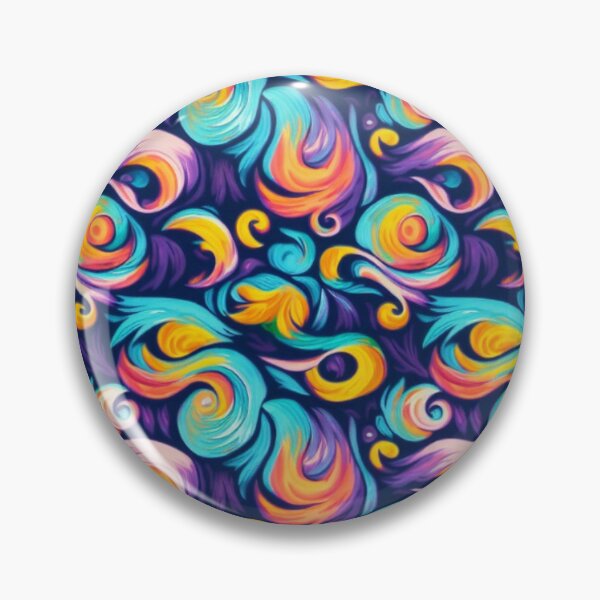 Item preview, Mini Wave Pattern - Colorful Abstract Design designed and sold by BubbleSpy.