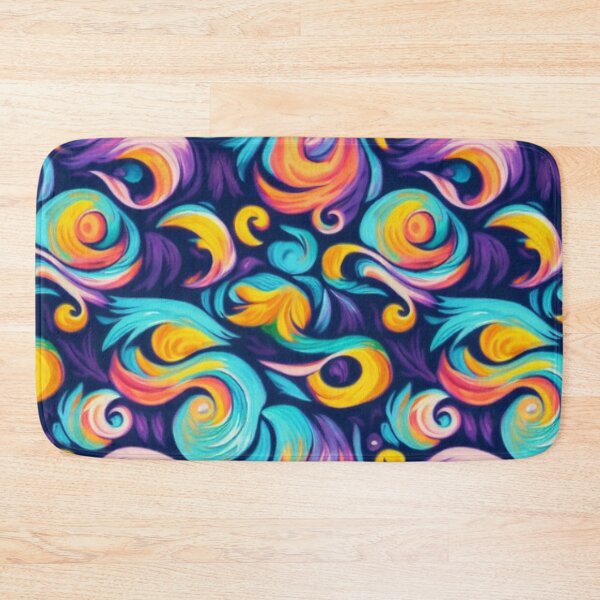 Item preview, Mini Wave Pattern - Colorful Abstract Design designed and sold by BubbleSpy.