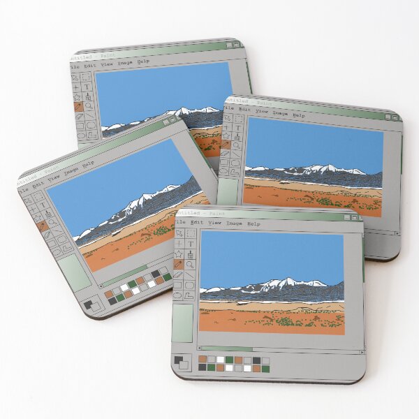 Item preview, Paint Document Utah Mountains Graphic designed and sold by sticktofaith.