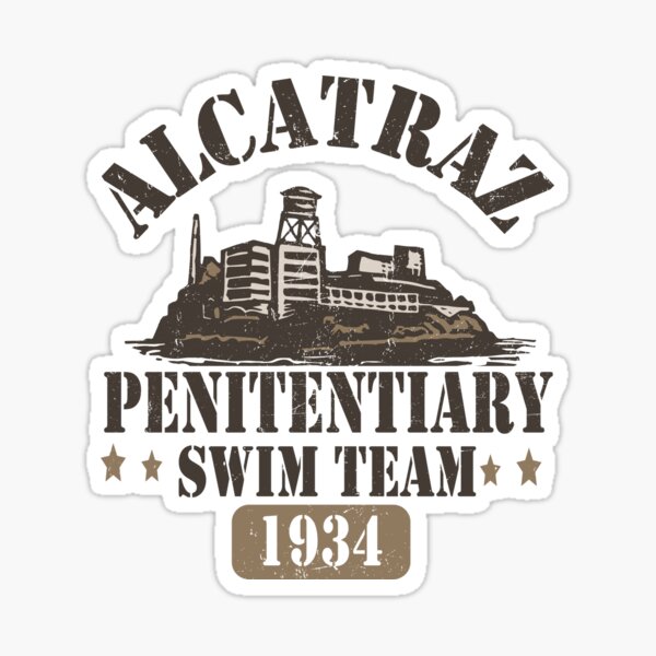 Item preview, san francisco alcatraz Swim Team, Alcatraz Penitentiary Swim Team designed and sold by StarSlight1.