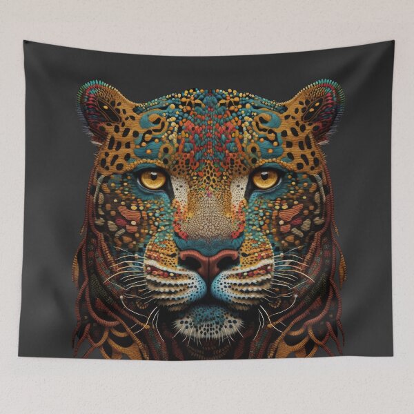 Aperçu de l'œuvre Jaguar Luxure design art abstrait créée et vendue par Tio-Tecun.