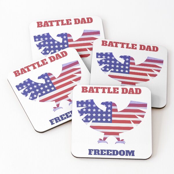 Item preview, Battle Dad Freedom T-shirt designed and sold by Battle-Dad-Tees.
