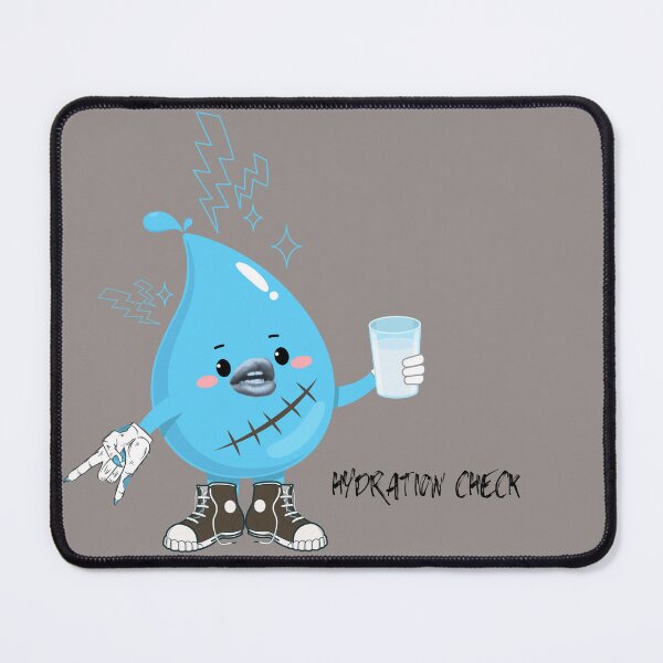 Item preview, Hydration Check Punk Water Drop designed and sold by MaieBearArt.