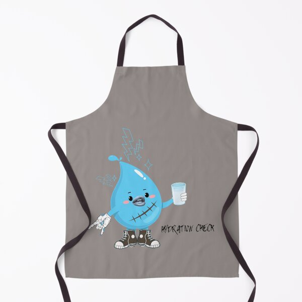 Item preview, Hydration Check Punk Water Drop designed and sold by MaieBearArt.