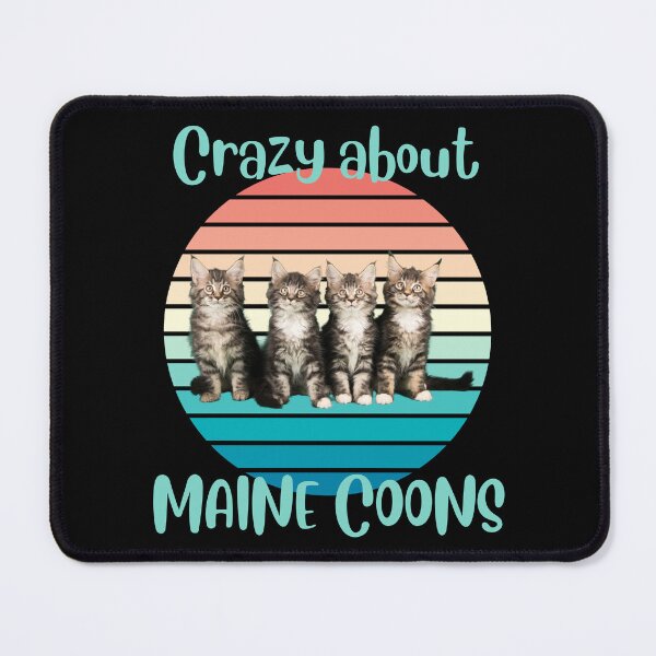 Item preview, Crazy About Maine Coons designed and sold by BluePlanetMerch.