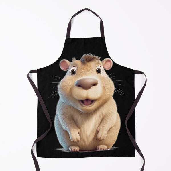 Item preview, happy capybara designed and sold by DigitalPixelize.