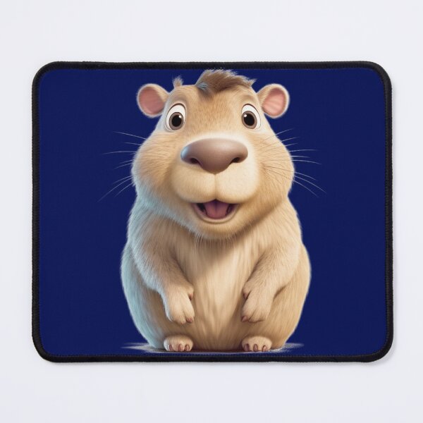 Item preview, happy capybara designed and sold by DigitalPixelize.