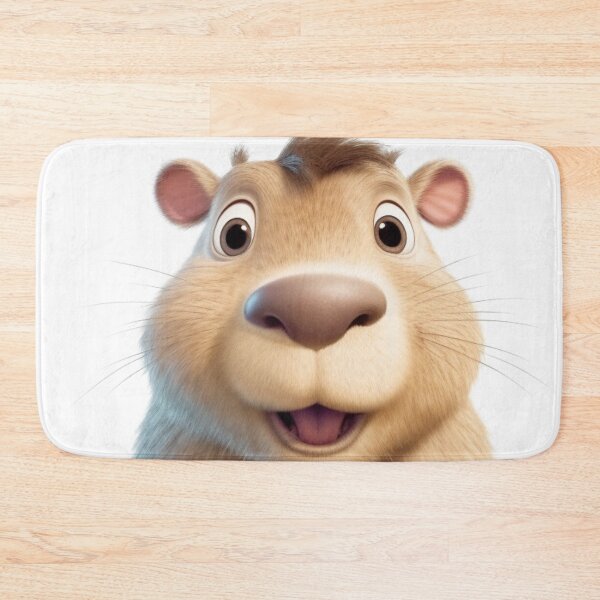 Item preview,  happy capybara designed and sold by DigitalPixelize.