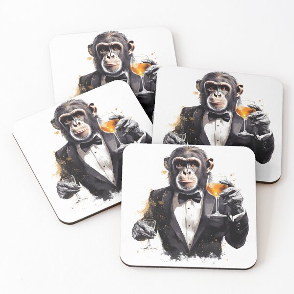 Artikelvorschau, Sophisticated Monkey – Jungle Cocktail Night entworfen und verkauft von MelodySimmons.