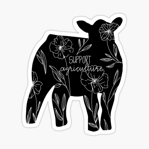 Aperçu de l'œuvre Soutenir Ag Flower Sticker créée et vendue par kourtneyotte.