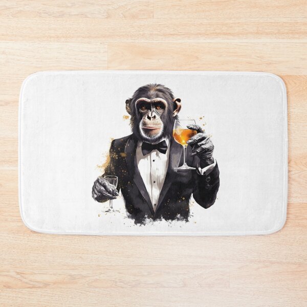 Item preview, Sophisticated Monkey - Jungle Cocktail Night designed and sold by MelodySimmons.