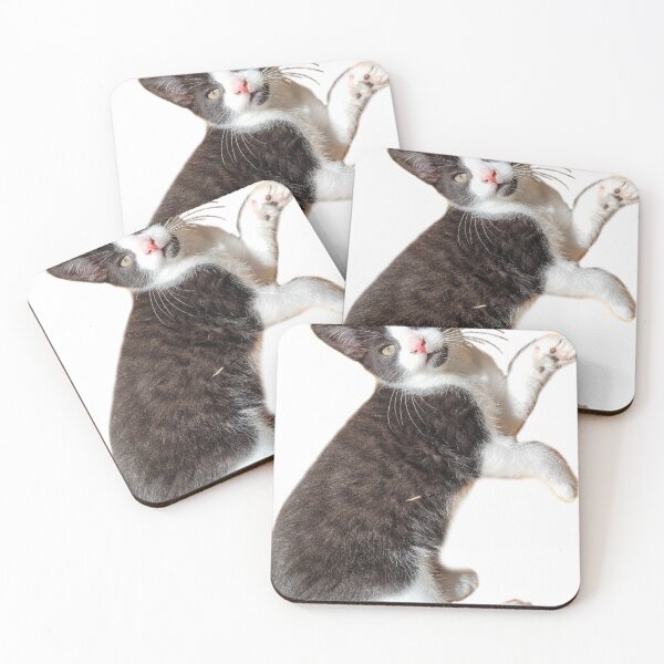 Item preview, Cute Cat Meme designed and sold by CozyHobbyCorner.