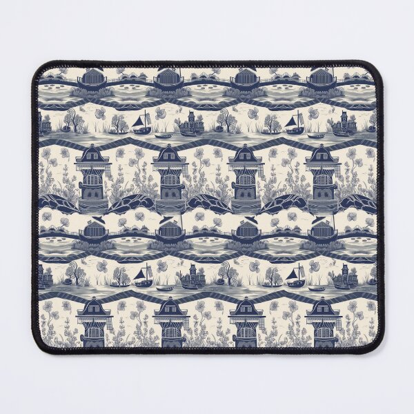 Item preview, Dutch Windmills by the Water designed and sold by PixelPatchwork.